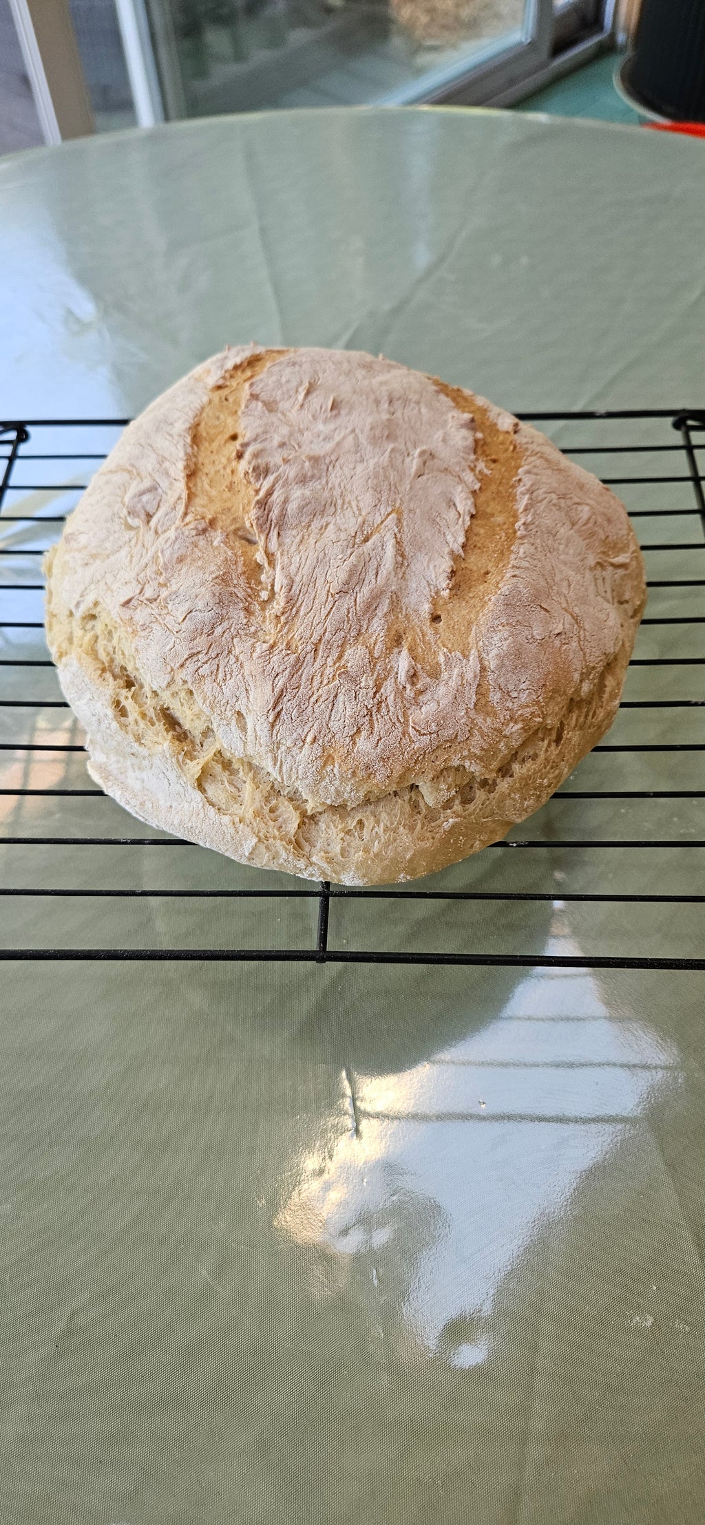 Fresh Rustic White Bread